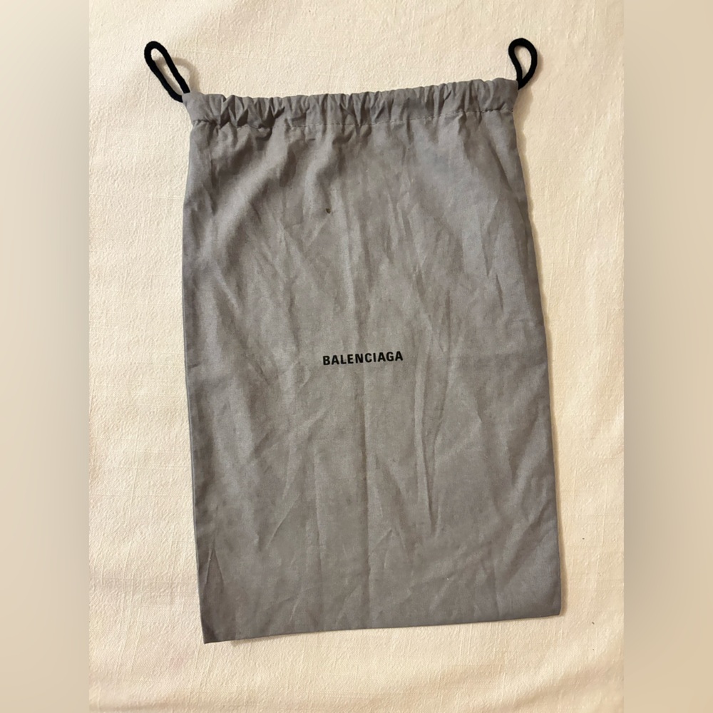 Balenciaga Gray Storage Pouch dust bag
